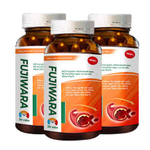 Combo 3 Fujiwara - Viên uống giảm mỡ máu, bảo vệ tim mạch 23 combo 3 fujiwara