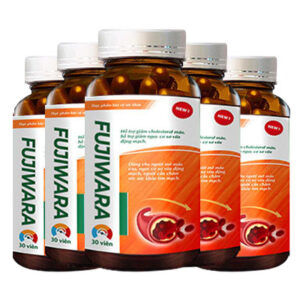 Combo 5 Fujiwara - Viên uống giảm mỡ máu, bảo vệ tim mạch 23 combo 5 fujiwara