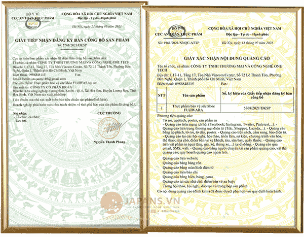 giấy chứng nhận