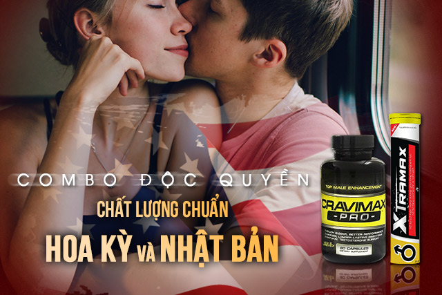 3 Cravimax Pro tặng 2 Xtramax sủi - Hiệu quả không nhờ 12 cravimax pro và xtramax sủi