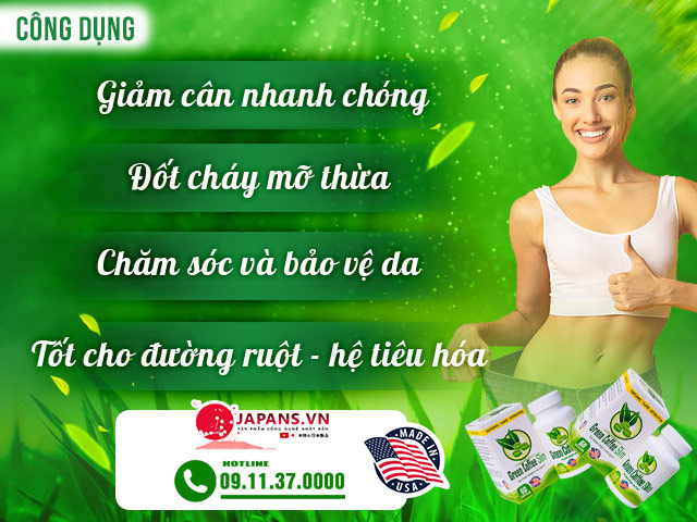 Công dụng của sản phẩm Green Coffee Slim