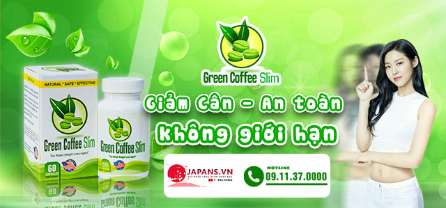 Green Coffee Slim - Viên uống giảm giảm cân nhanh chóng, an toàn 15 Thông tin về viên uống Green Coffee Slim