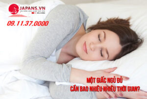 ngủ đủ cần bao nhiêu thời gian