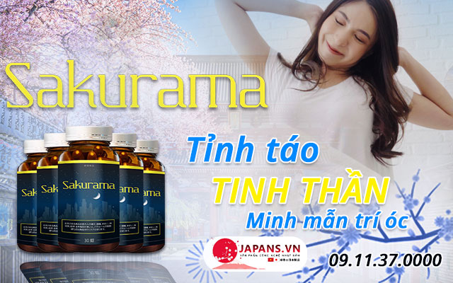 Combo 05 hộp Skurama - Tạm biệt nỗi lo mất ngủ & rối loạn giấc ngủ 9 giới thiệu sakurama