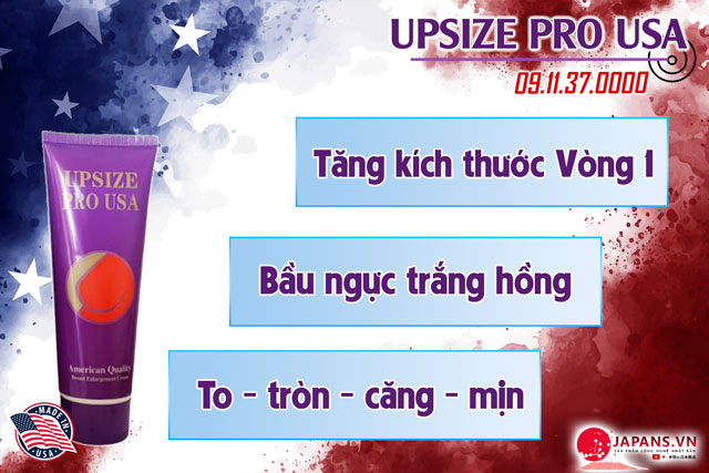 Công dụng tuyệt vời của Upsize Pro USA
