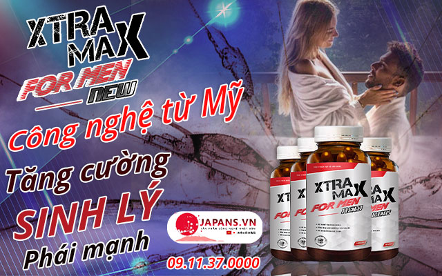 Combo 04 hộp Xtramax For Men - Tăng cường sinh lý nam 9 giới thiệu xtramax for men