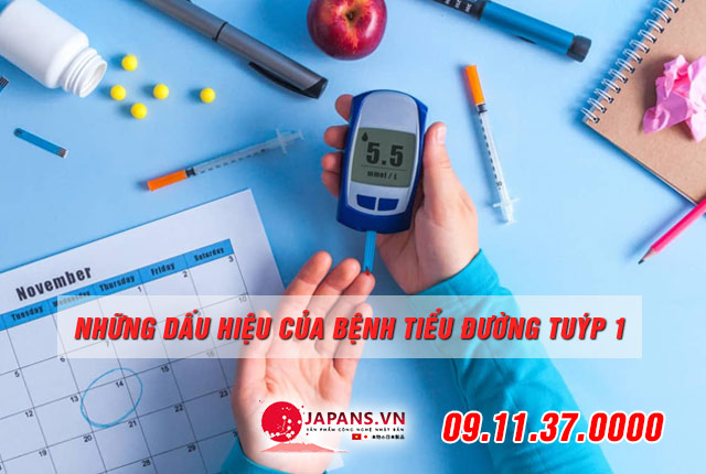 dấu hiệu của bệnh tiểu đường tuýp 1