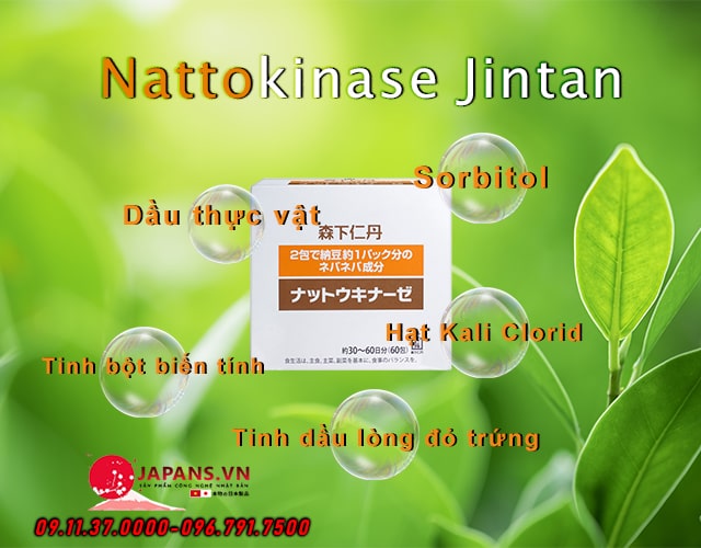Thành phần Nattokinase Jintan