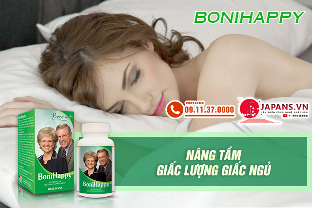 BoniHappy - Viên uống an thần bảo vệ giấc ngủ Việt 13 bonihappy có tốt không