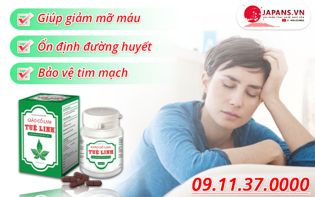 Giảo Cổ Lam Tuệ Linh - Giúp ổn định mỡ máu & đường huyết hiệu quả 11 công dụng giảo cổ lam tuệ linh