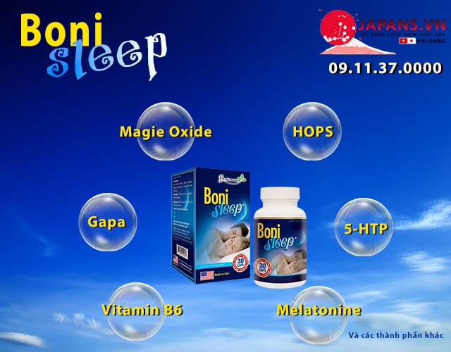 Thành phần của Boni Sleep