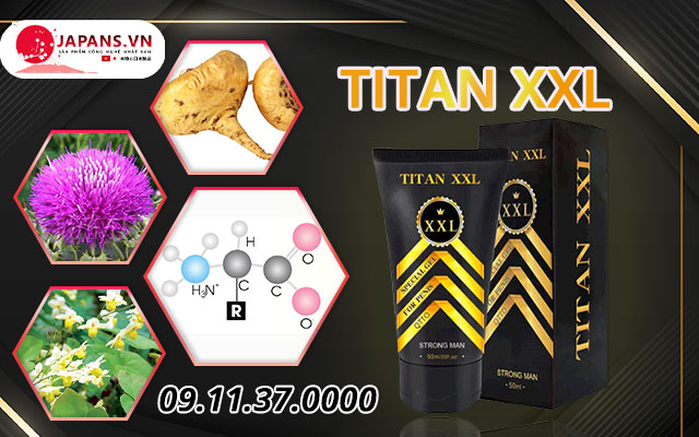 Titan XXL - Hỗ trợ chống xuất tinh sớm hiệu quả nhanh chóng 10 thành phần titan xxl
