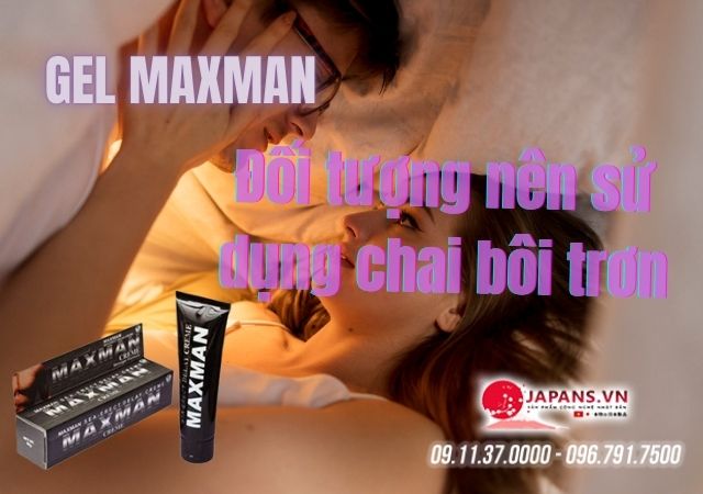 Gel Maxman – Gel bôi kéo dài thời gian quan hệ của Mỹ 10 12 1