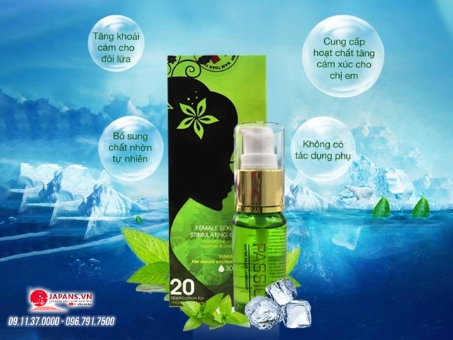 Passion - Hưng phấn dâng trào cùng gel bôi trơn tại Đức 12 passion chính hãng