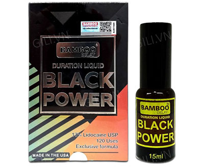 Bamboo Delay Black Power - Xịt tăng thời gian "Yêu" đến từ Mỹ 13 bamboo delay black power
