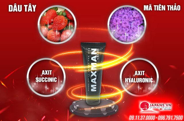 thành phần gel maxman