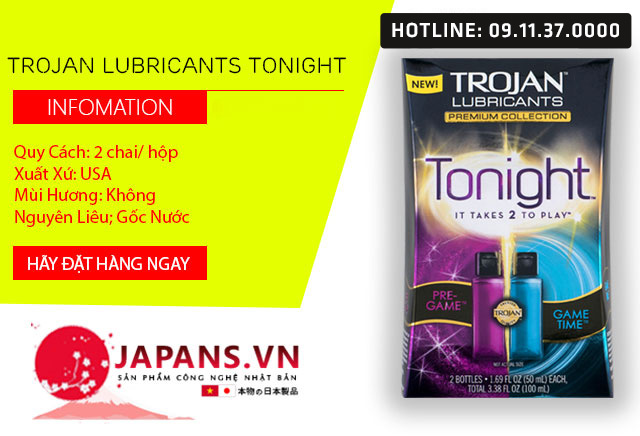 Gel bôi trơn Trojan Lubricants Tonight: Sản phẩm se khít chất lượng hàng đầu 10 Trojan Lubricants Tonight có tốt không