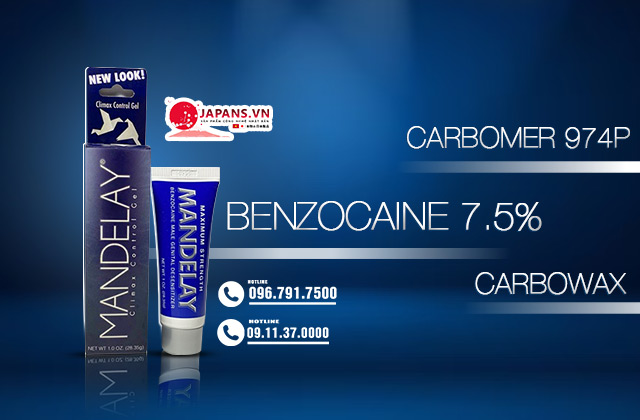 Thành phần có trong Gel Mandelay