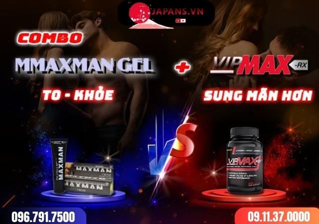 Vipmax RX và Gel Maxman