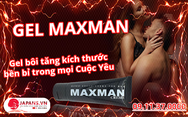 giới thiệu gel maxman usa