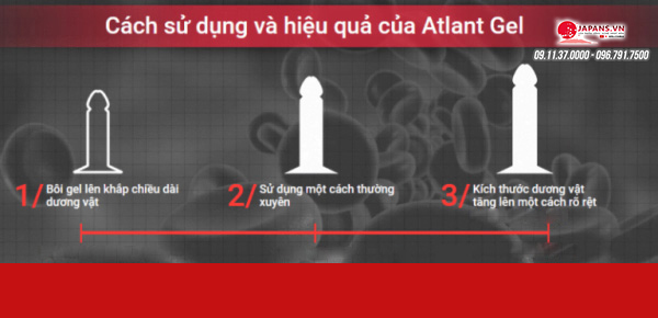Atlant Gel Tăng Kích Thước Cậu Nhỏ Siêu Tốt 11 cách sử dụng Atlant Gel