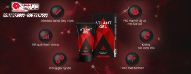 Atlant Gel Tăng Kích Thước Cậu Nhỏ Siêu Tốt 12 Atlant Gel