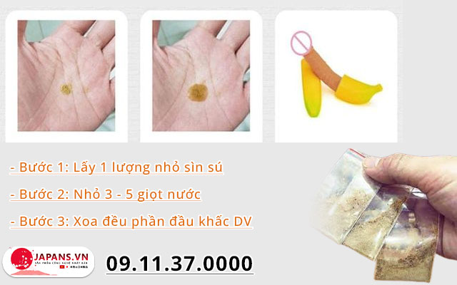 cách dùng cao sìn sú