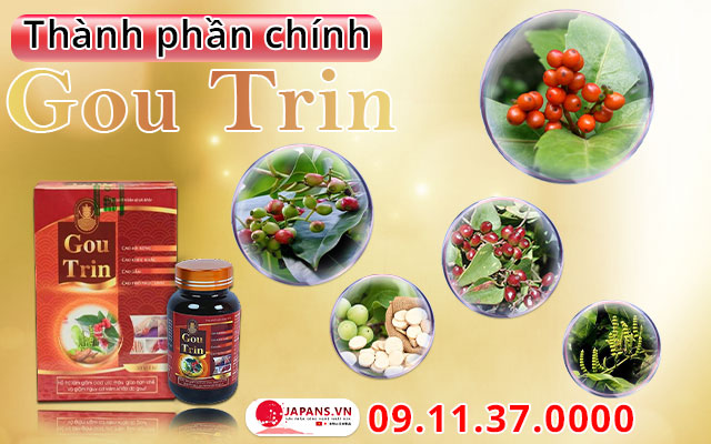 thành phần goutrin
