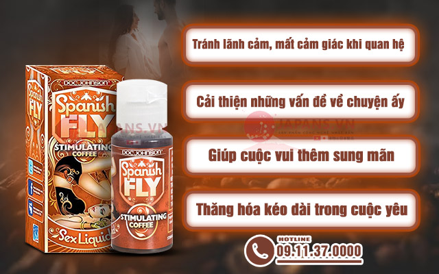 Nước Uống Spanish Fly Stimulating Coffee tự tin làm chủ cuộc yêu