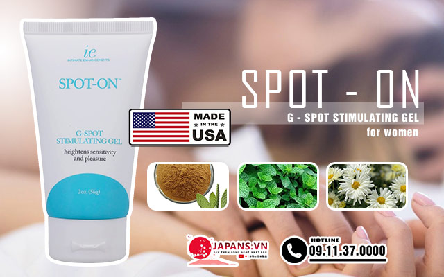 Spot on G Spot Stimulating Gel for Women 60ml - Kích thích hưng phấn điểm G âm vật khoái cảm nữ
