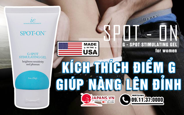 Spot on G Spot Stimulating Gel for Women 60ml - Kích thích hưng phấn điểm G âm vật khoái cảm nữ