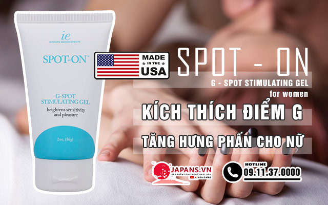 Spot on G Spot Stimulating Gel for Women 60ml - Kích thích hưng phấn điểm G âm vật khoái cảm nữ
