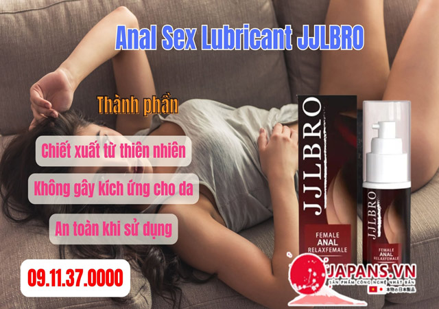 Gel Bôi Anal Sex Lubricant JJLBRO – Kích thích “cửa sau” tuyệt đỉnh 9 thành phần sản phẩm anal sex lubricant jjlbro