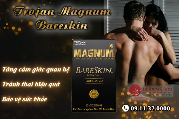 Bao cao su siêu mỏng Trojan Magnum Bareskin 10 trojan-magnum-bareskin-03