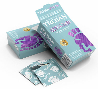 Bao cao su Trojan Ultra Condoms - 12 Pack siêu mỏng, mềm mại 11 trojan ultra condoms - 12 pack