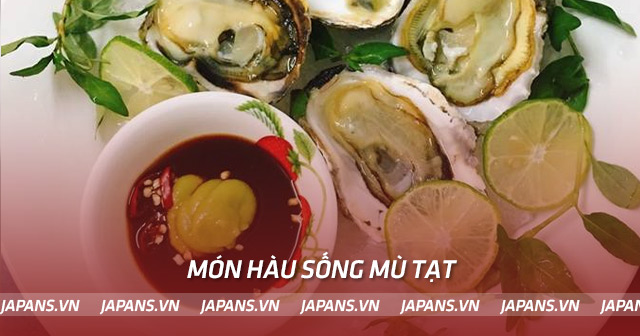 Món hàu sống mù tạt
