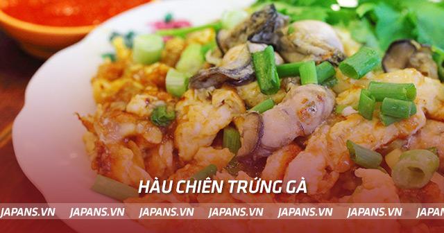 Hàu chiên trứng gà