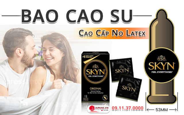 Bao cao su cao cấp Lifestyles Skyn - Bảo vệ tránh thai hiệu quả 8 giới thiệu lifestyles skyn