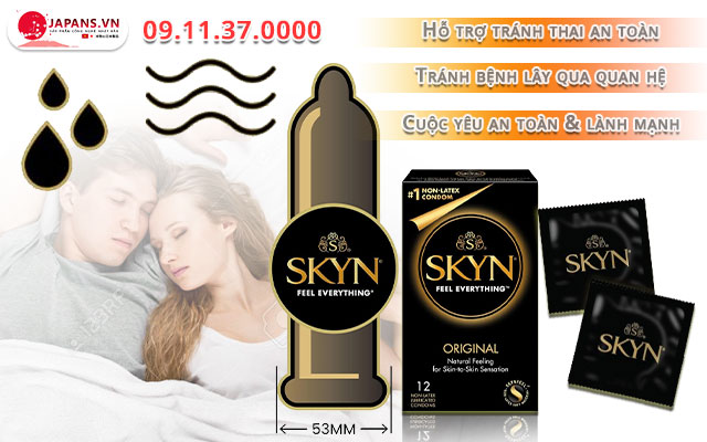 Bao cao su cao cấp Lifestyles Skyn - Bảo vệ tránh thai hiệu quả 10 công dụng lifestyles skyn