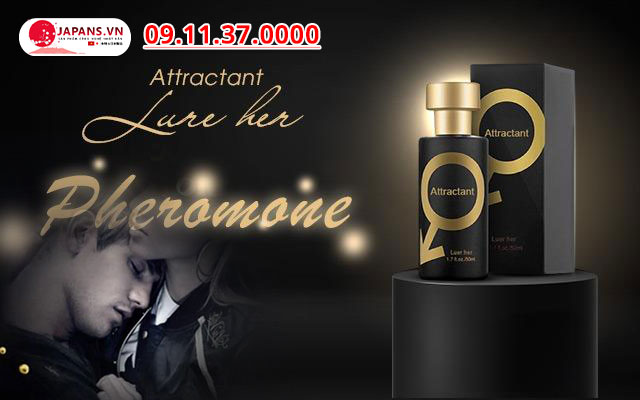 Attractant Luer Her - Nước hoa kích thích ham muốn mạnh mẽ ở nam giới 8 giới thiệu attractant luer her