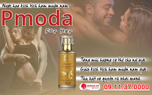 Pmoda For Her - Nước hoa tình yêu dành riêng cho nữ giới 10 công dụng pmoda for her