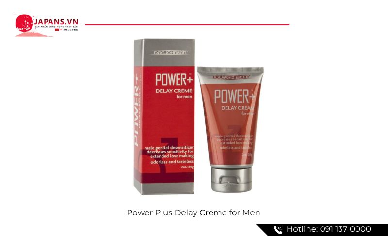 TOP 10+ GEL CHỐNG XUẤT SỚM NAM GIỚI AN TOÀN, TỰ TIN TRONG MỌI CUỘC YÊU, KÉO DÀI QUAN HỆ 14 Power Plus Delay Creme for Men