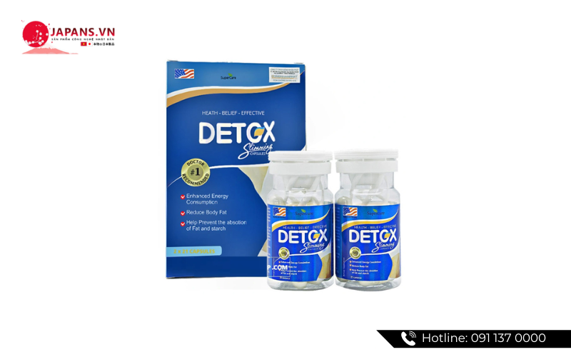 vien uong giam can usa detox slimming Capsules