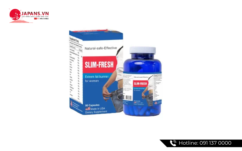 vien uong giam can usa slim fresh