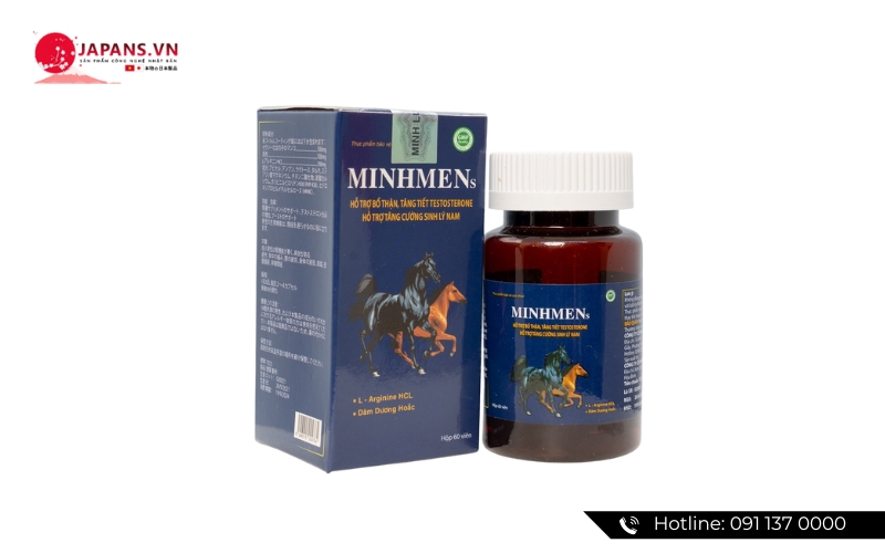 Viên uống Minhmen hỗ trợ cuộc yêu