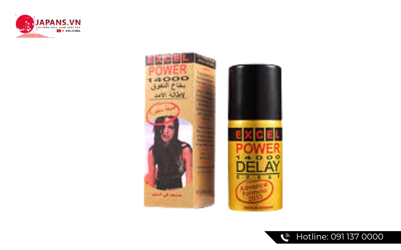 Chai xịt Excel Power 14000 cho phái mạnh