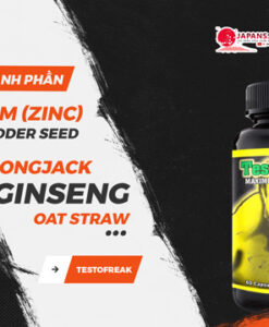 TestoFreak đốt cháy mỡ giúp giảm cân phát triển cơ bắp cho nam 20 Giảm cân tăng cơ Testofreak có chứa thành phần gì