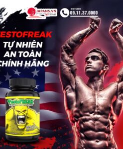 TestoFreak đốt cháy mỡ giúp giảm cân phát triển cơ bắp cho nam 17 Công dụng viên uống giảm cân tăng cơ bắp Testofreak