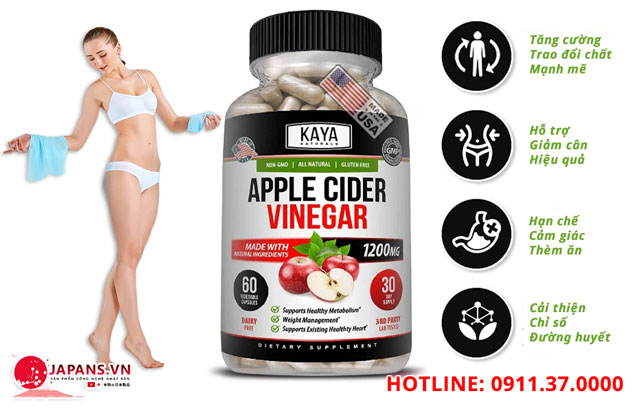 Apple Cider Vinegar tác dụng