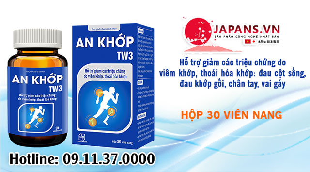 An Khớp TW3 - Sản Phẩm Hỗ Trợ Đau Cột Sống & Giảm Tê Bì Chân Tay